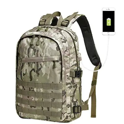 "The Warrior" Waterproof Camo Gym Backpack